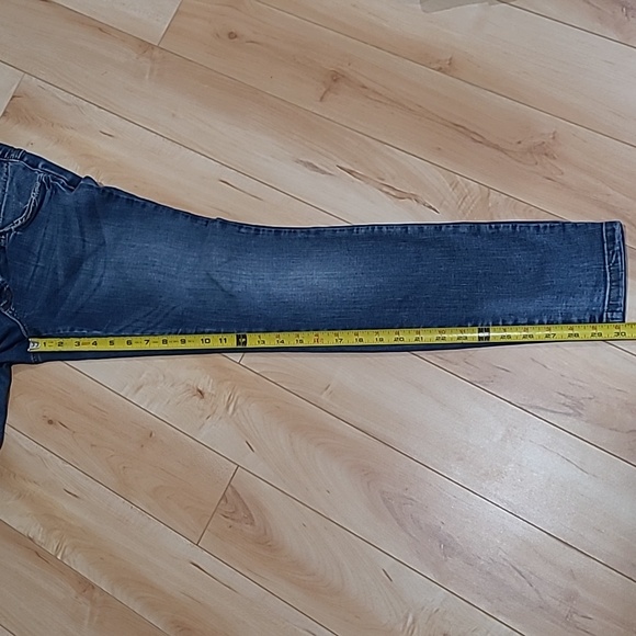 Thyme maternity women's size small blue jeans - Picture 6 of 6